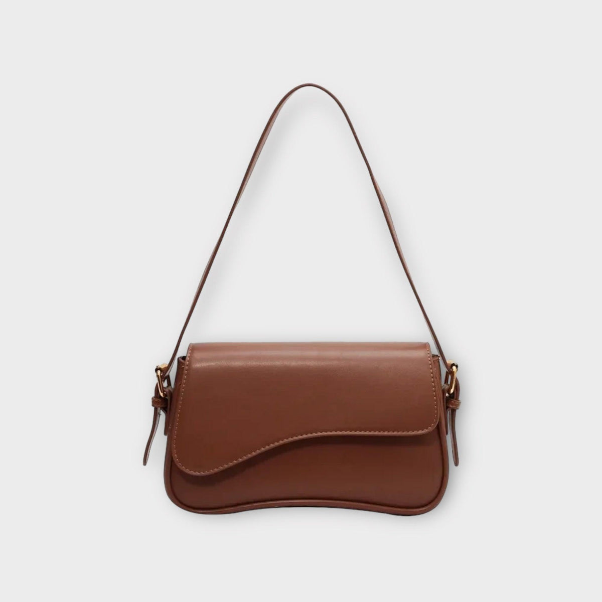 Sleek Compact Durable Magnetic Closure Ladies Shoulder Bag