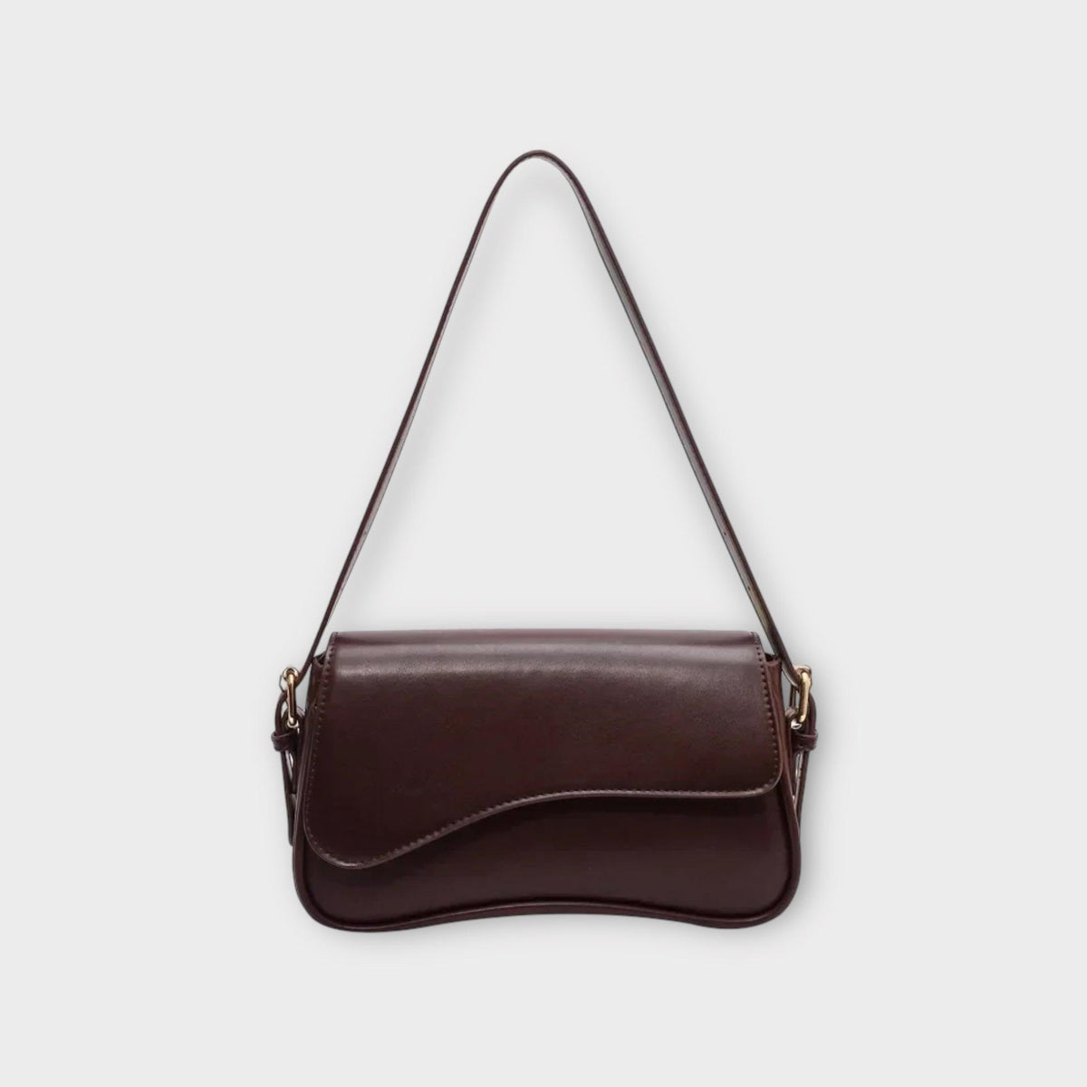 Sleek Compact Durable Magnetic Closure Ladies Shoulder Bag