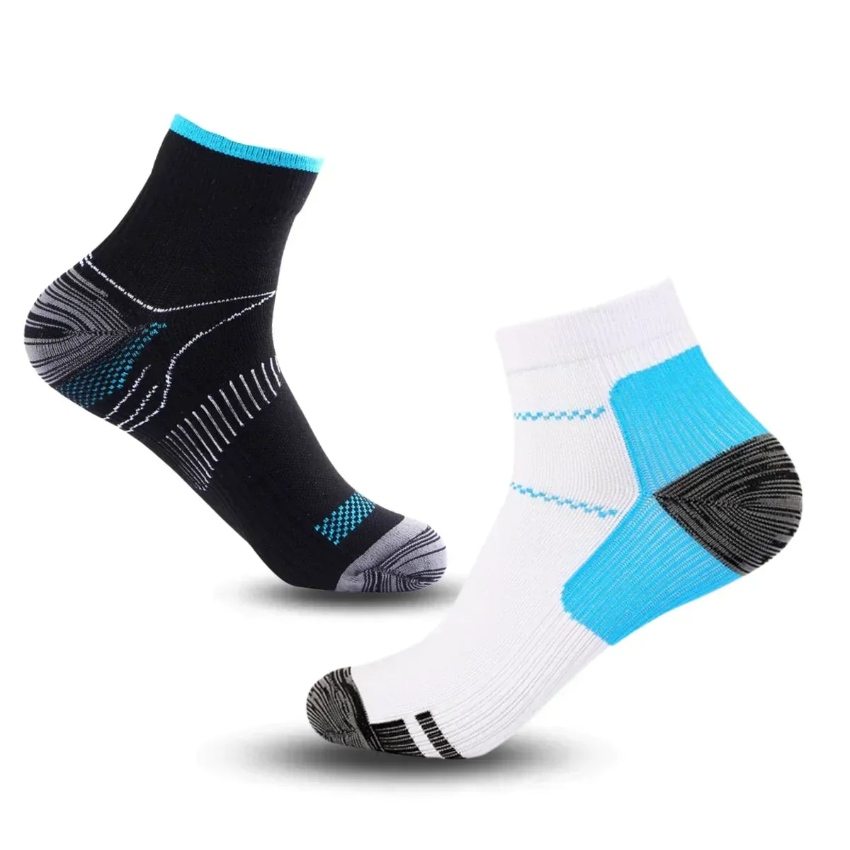 Seamless Orthopaedic Arch Support Compression Socks With Left Right Fit