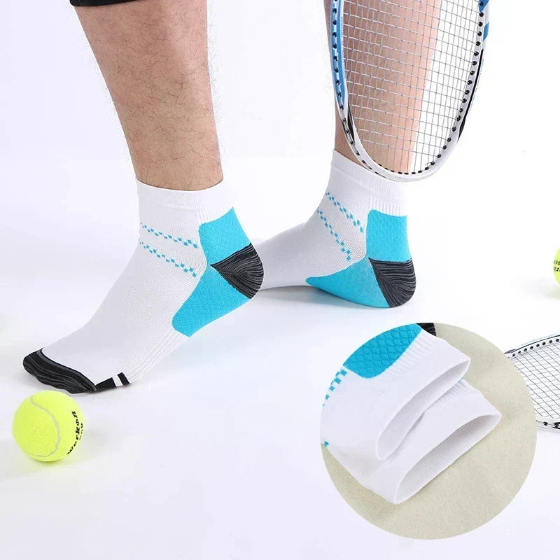 Seamless Orthopaedic Arch Support Compression Socks With Left Right Fit