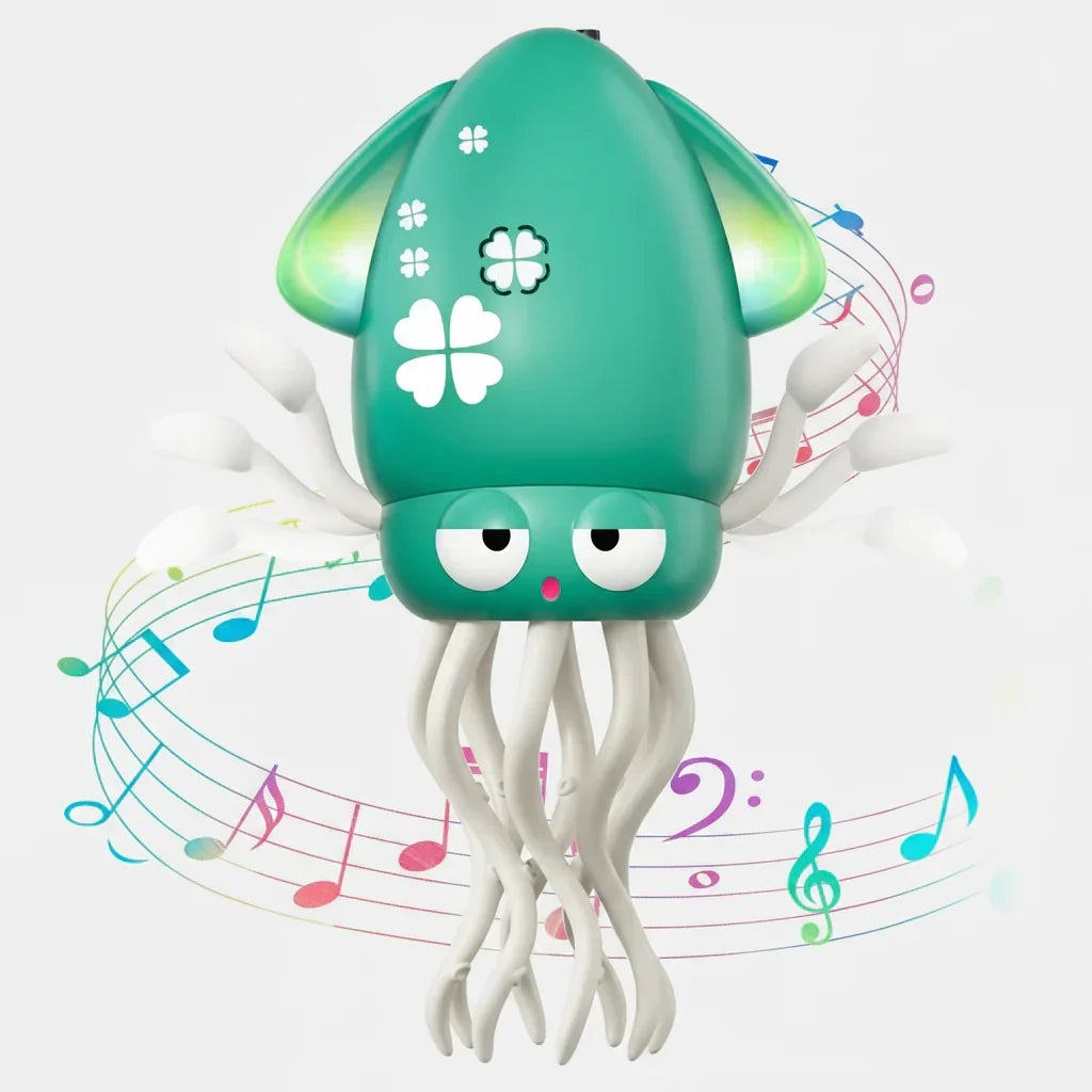 Crawling Musical Dancing Octopus Sensory Playtime Toy