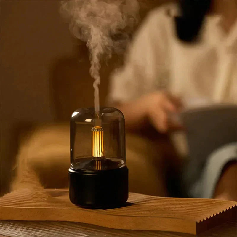 Compact Electric Aromatherapy Diffuser and Mist Humidifier