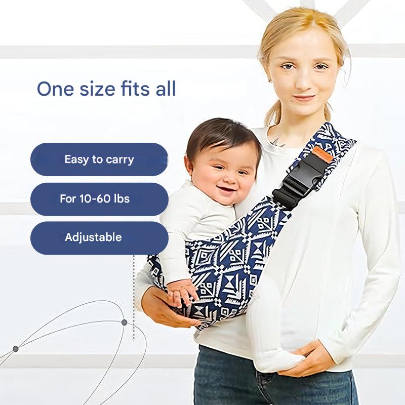 Ergonomic Padded Cotton Blend Adjustable Hip Baby Carrier