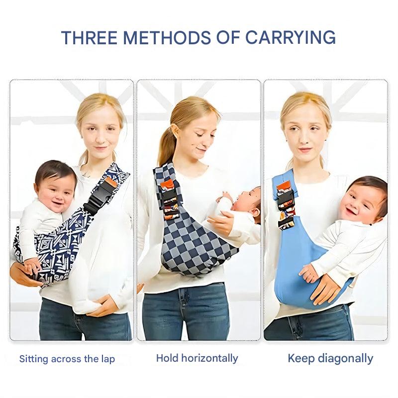Ergonomic Padded Cotton Blend Adjustable Hip Baby Carrier