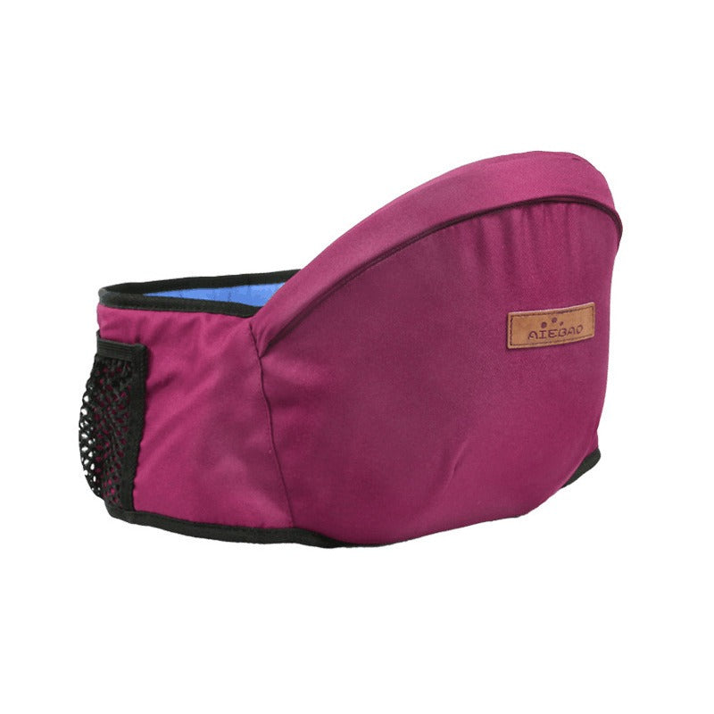 Ergonomic Adjustable Hip Seat Baby Carrier With Breathable Cotton Support