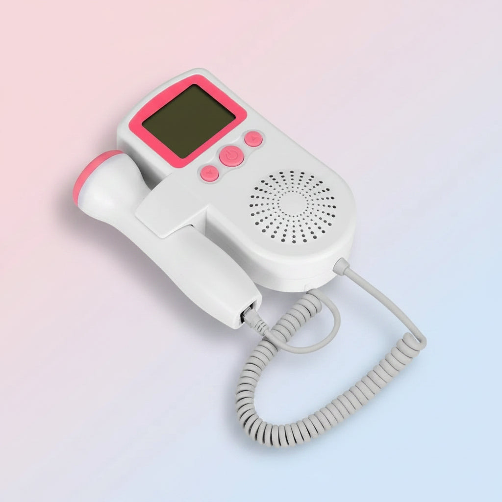 Compact Handheld Digital Display At-Home Fetal Heartbeat Monitor