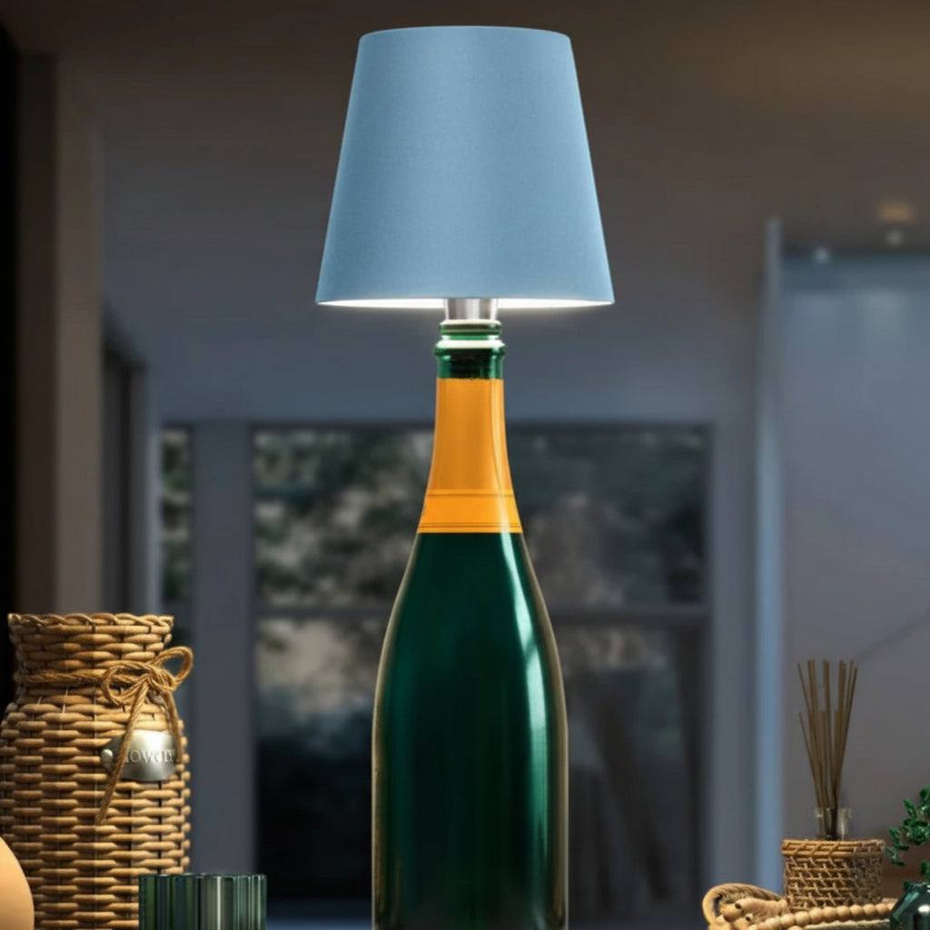 Cordless Bottle Topper Rechargeable Adjustable Ambiance Table Lamp