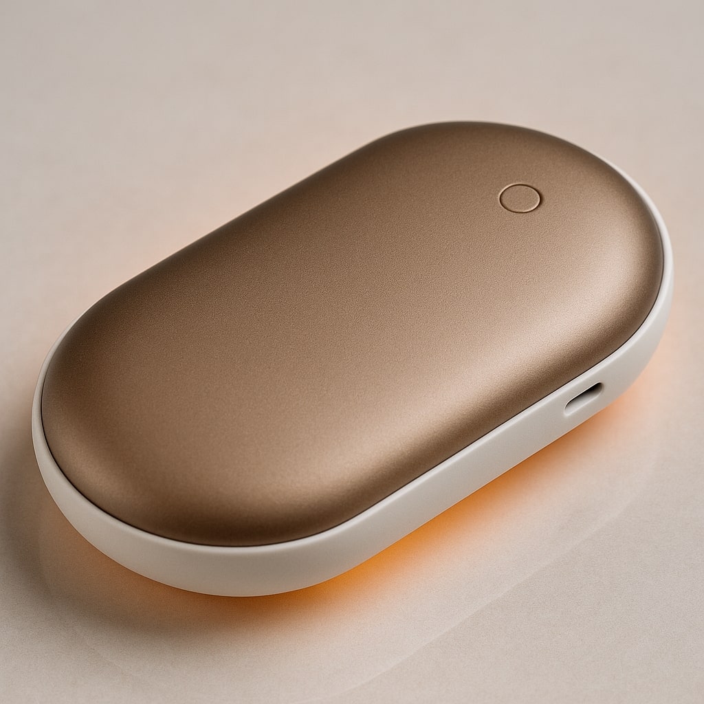 Compact Rechargeable Dual Function Electric Hand Warmer Power Bank Charger
