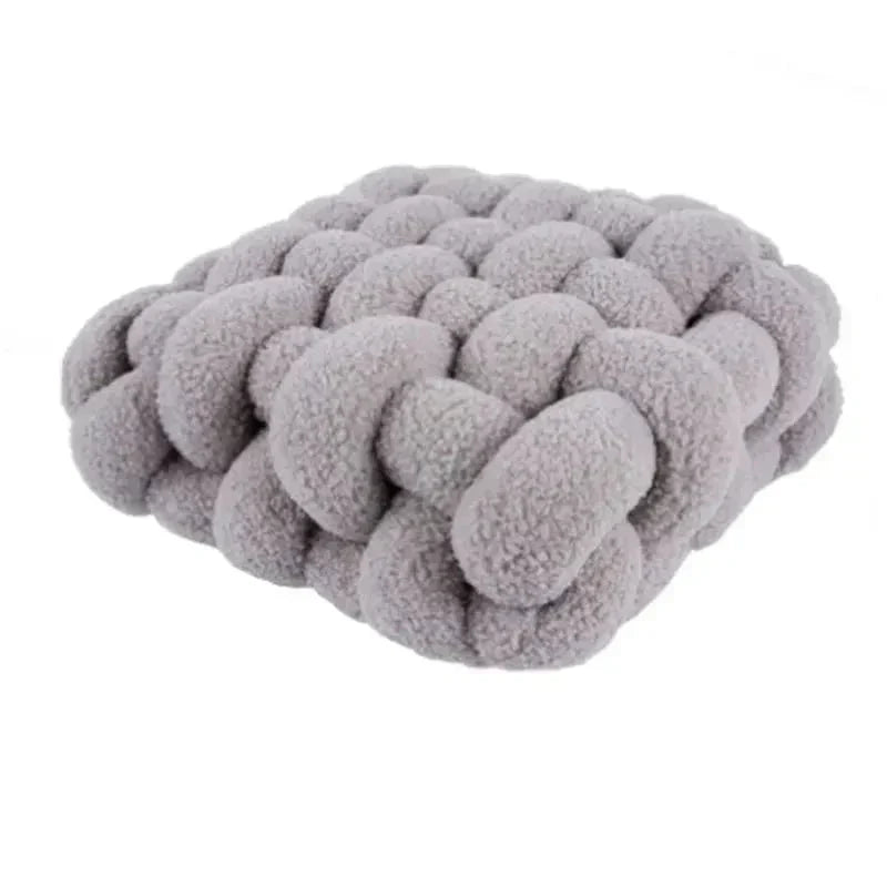 Nordic Knot Shaped Soft Plush Throw Pillow