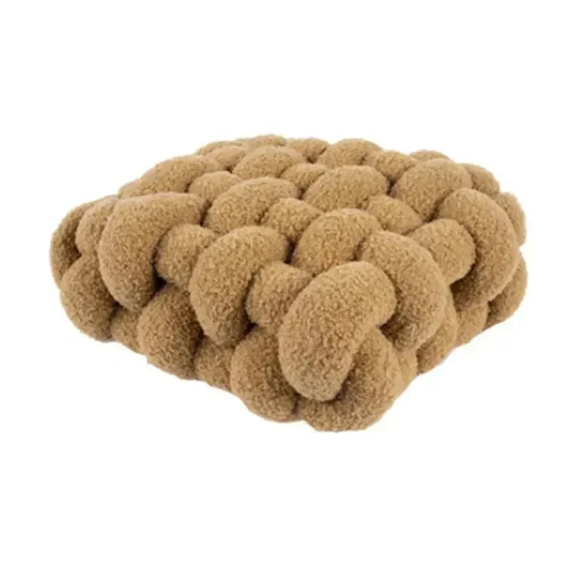 Nordic Knot Shaped Soft Plush Throw Pillow