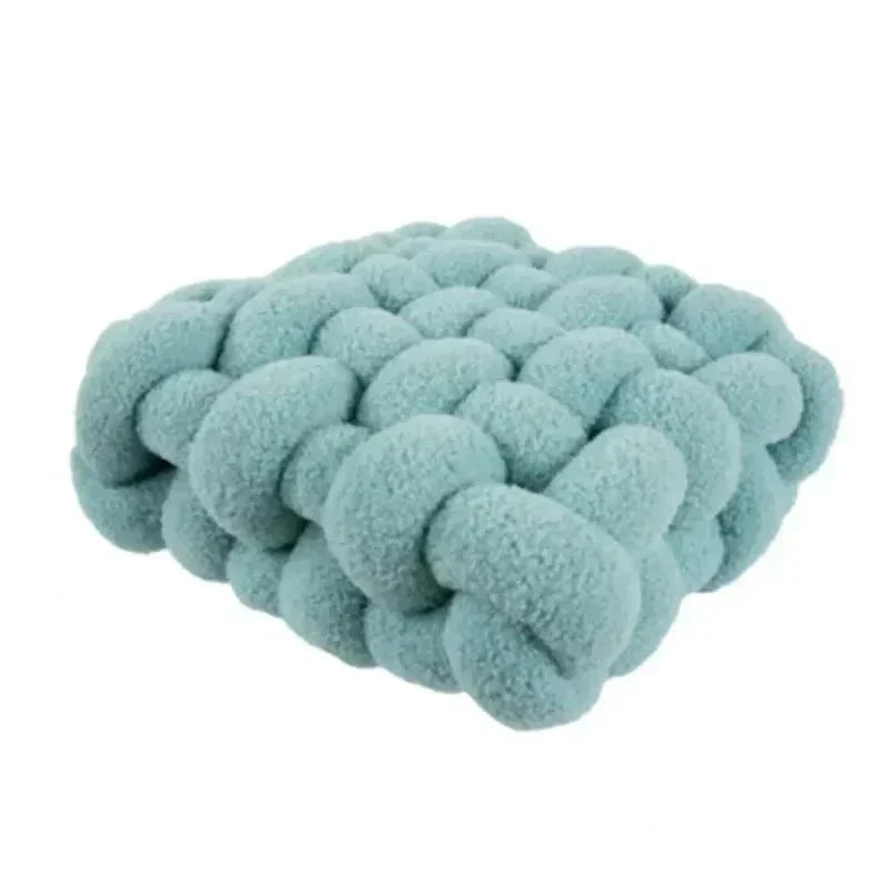 Nordic Knot Shaped Soft Plush Throw Pillow