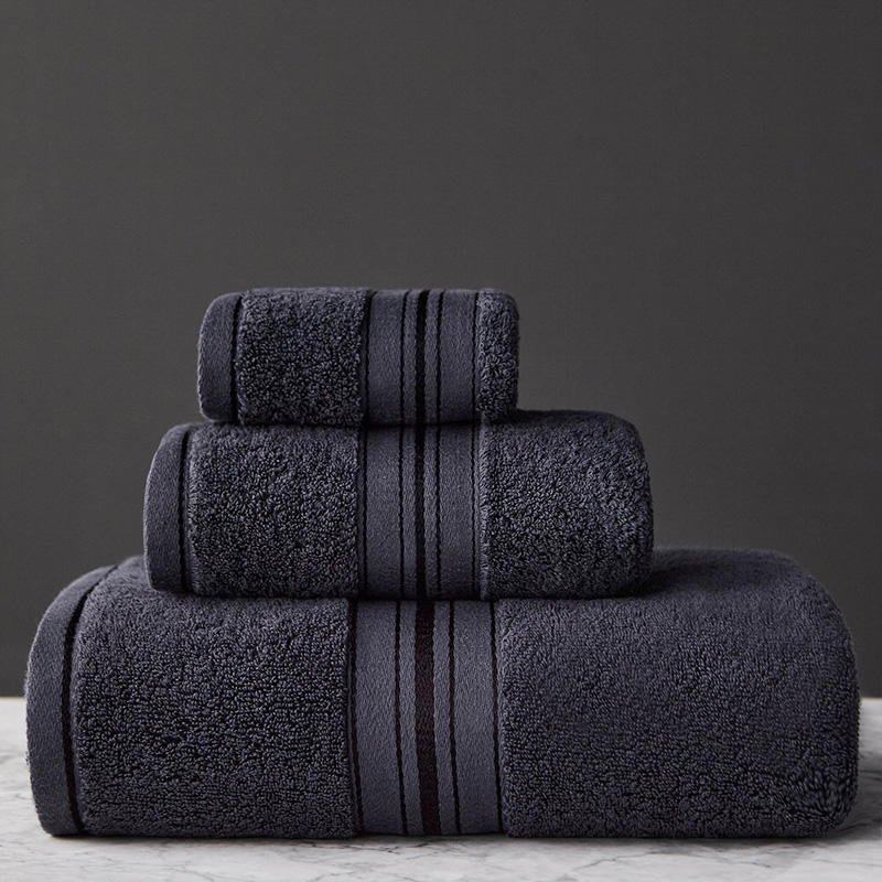 Soft Dense Weave Egyptian Cotton Bath Towel Set