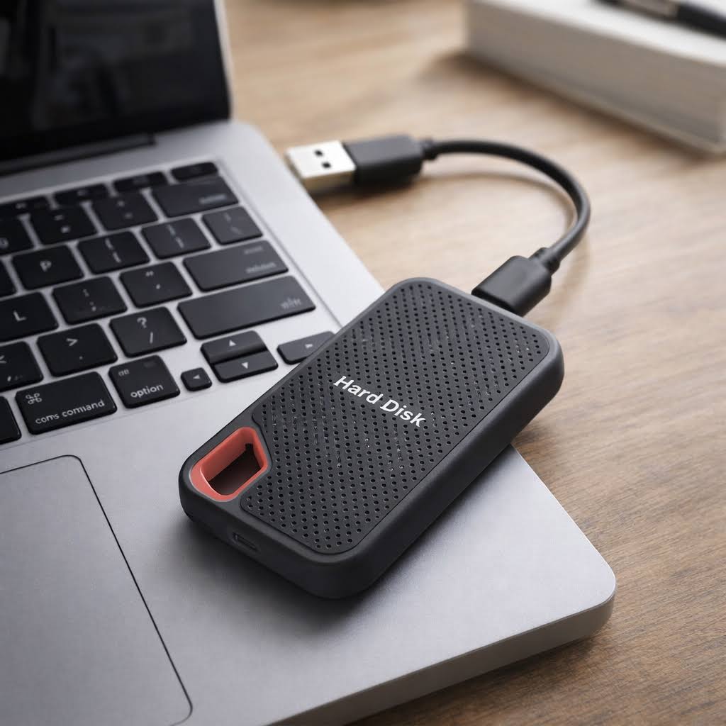 Compact Aluminum Alloy Type-C Portable External SSD Drive
