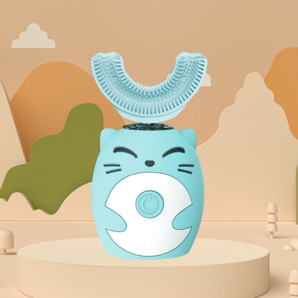 Ergonomic Soft Silicone Sonic Kids Electric Toothbrush