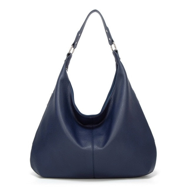 Spacious Zippered Shoulder Strap Women's Shoulder Bag