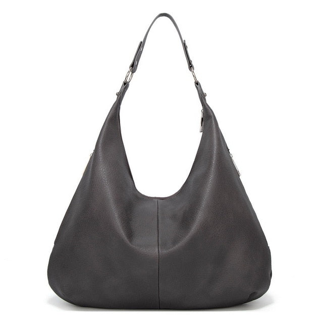 Spacious Zippered Shoulder Strap Women's Shoulder Bag