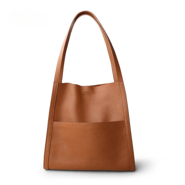 Genuine Spacious Shoulder Strap Everyday Handbag