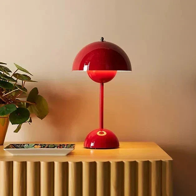 Wireless Rechargeable Dimmable Sphere Globe Table Lamp
