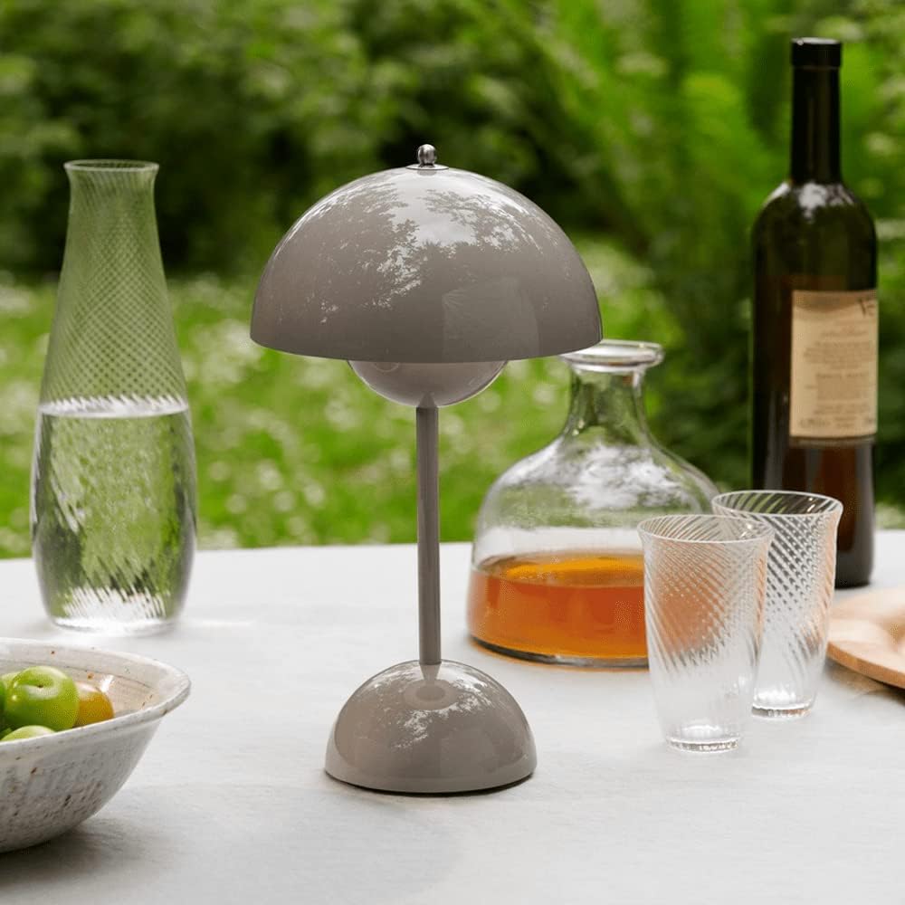 Wireless Rechargeable Dimmable Sphere Globe Table Lamp