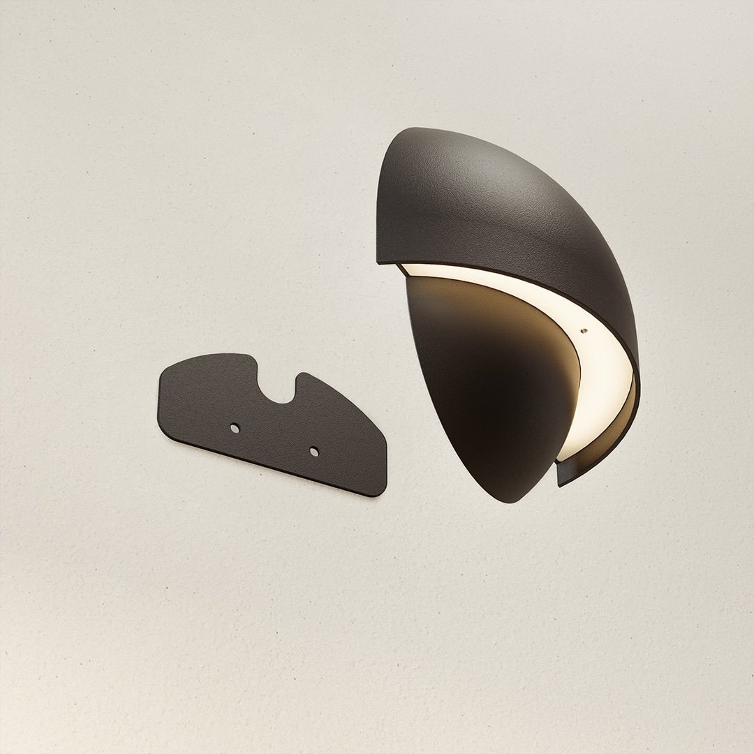 Modern Magnetic Motion Sensor Battery Powered Wall Light