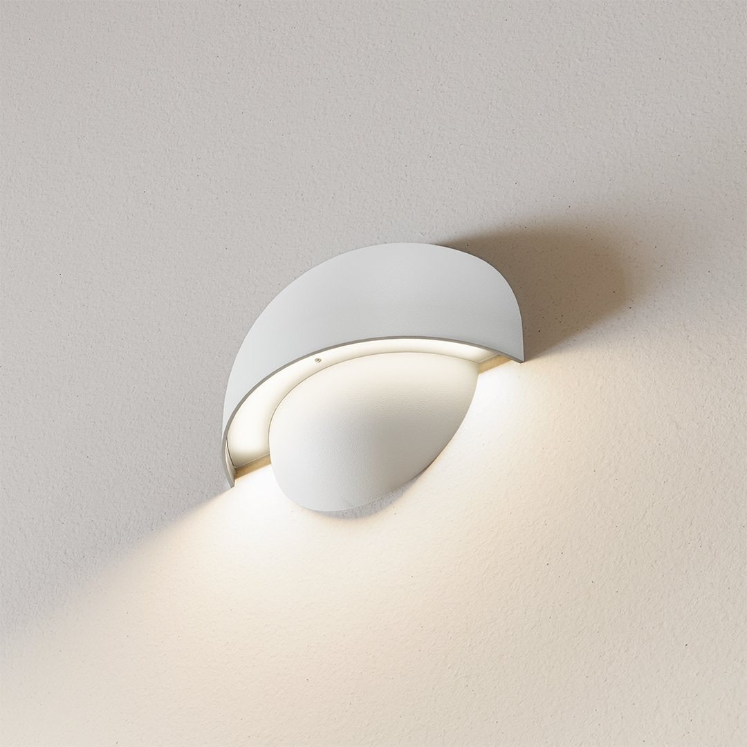 Modern Magnetic Motion Sensor Battery Powered Wall Light