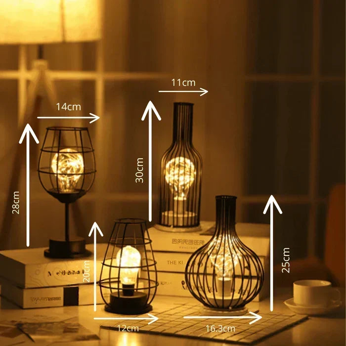 Sleek Modern Metal Fabric Contemporary Table Lamp