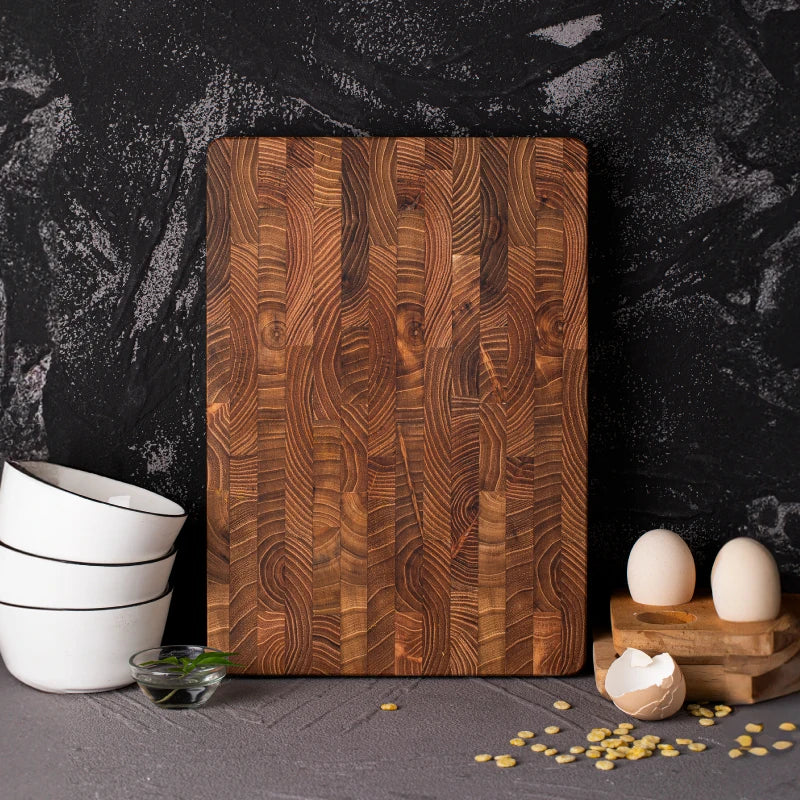 Thick Solid Teak Wood Kitchen Cutting Board Slab