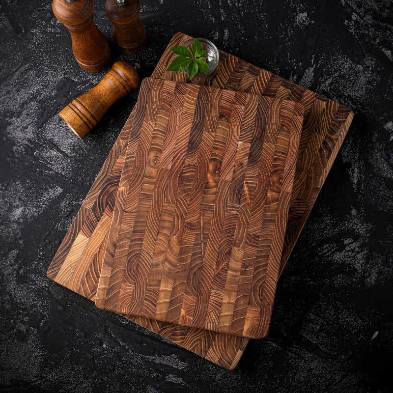 Thick Solid Teak Wood Kitchen Cutting Board Slab