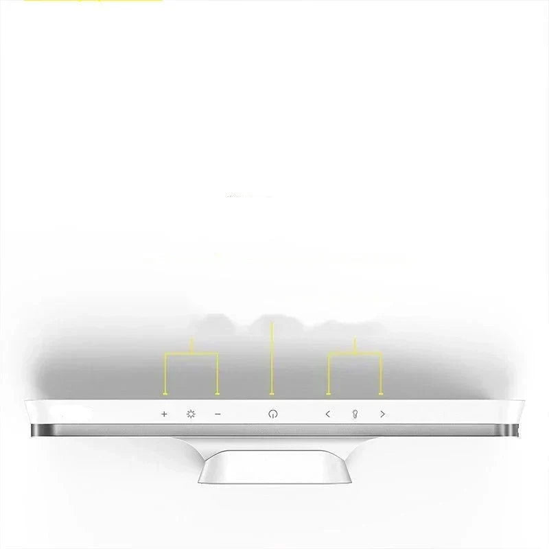 Foldable Magnetic Rotating Touch Sensor Rechargeable Desk Table Lamp