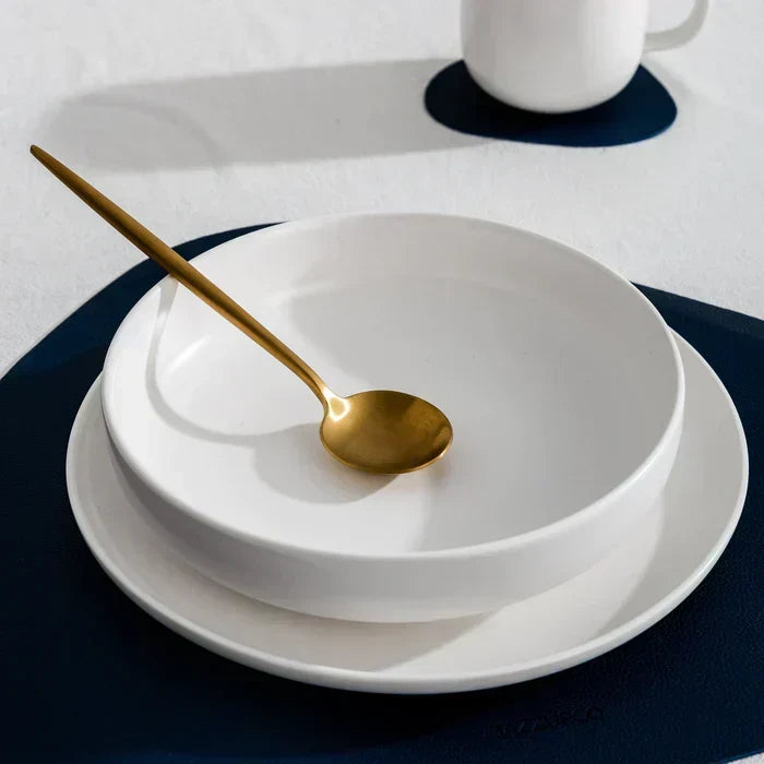 Sleek Minimalist Stainless Steel Modern Flatware Cutlery Set