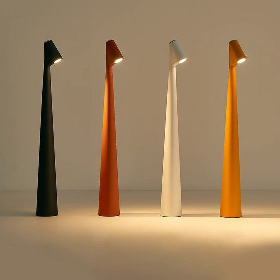 Minimalist Nordic Aluminum Cordless Touch Dimmable Table Lamp