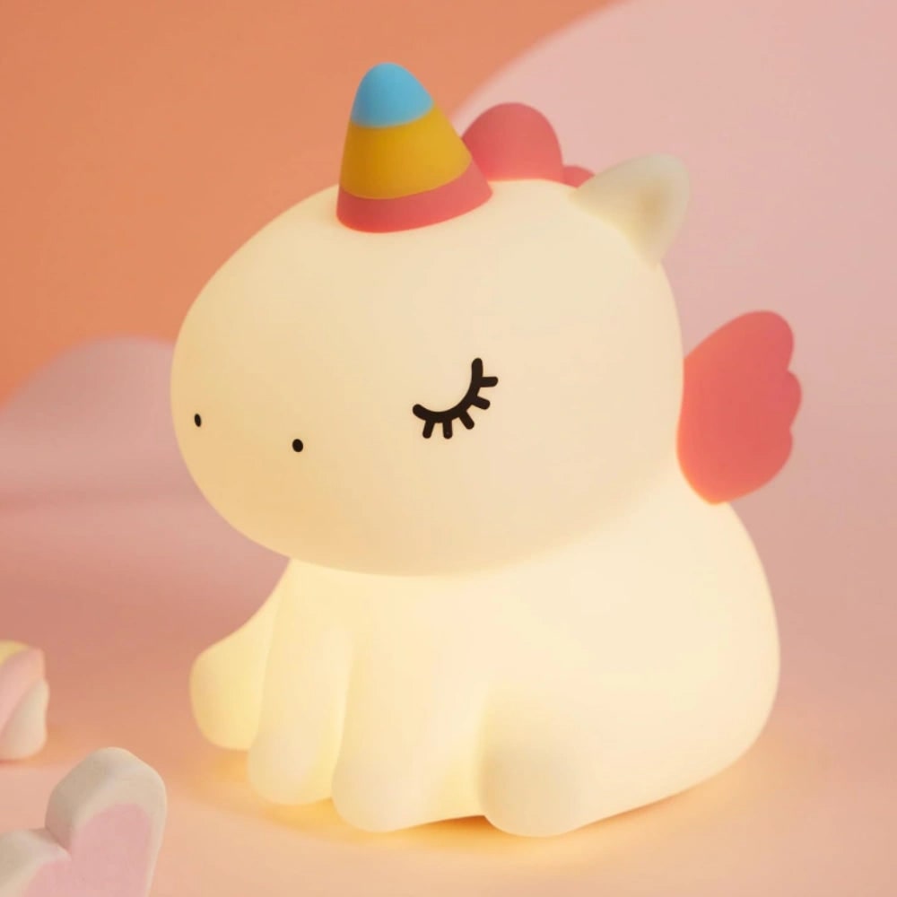 Cute Portable Animal Shape Dimmable Kids Night Light Table Lamp
