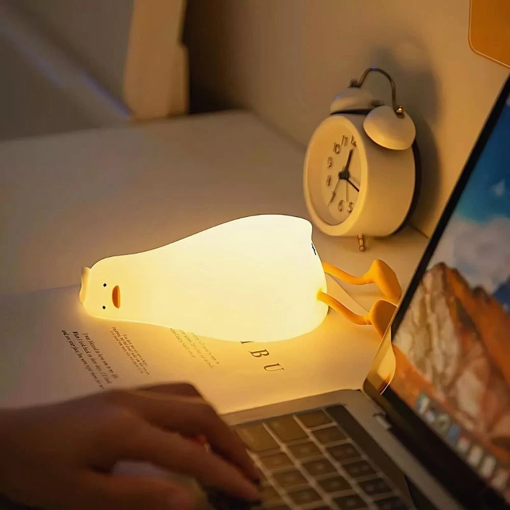 Cute Portable Animal Shape Dimmable Kids Night Light Table Lamp