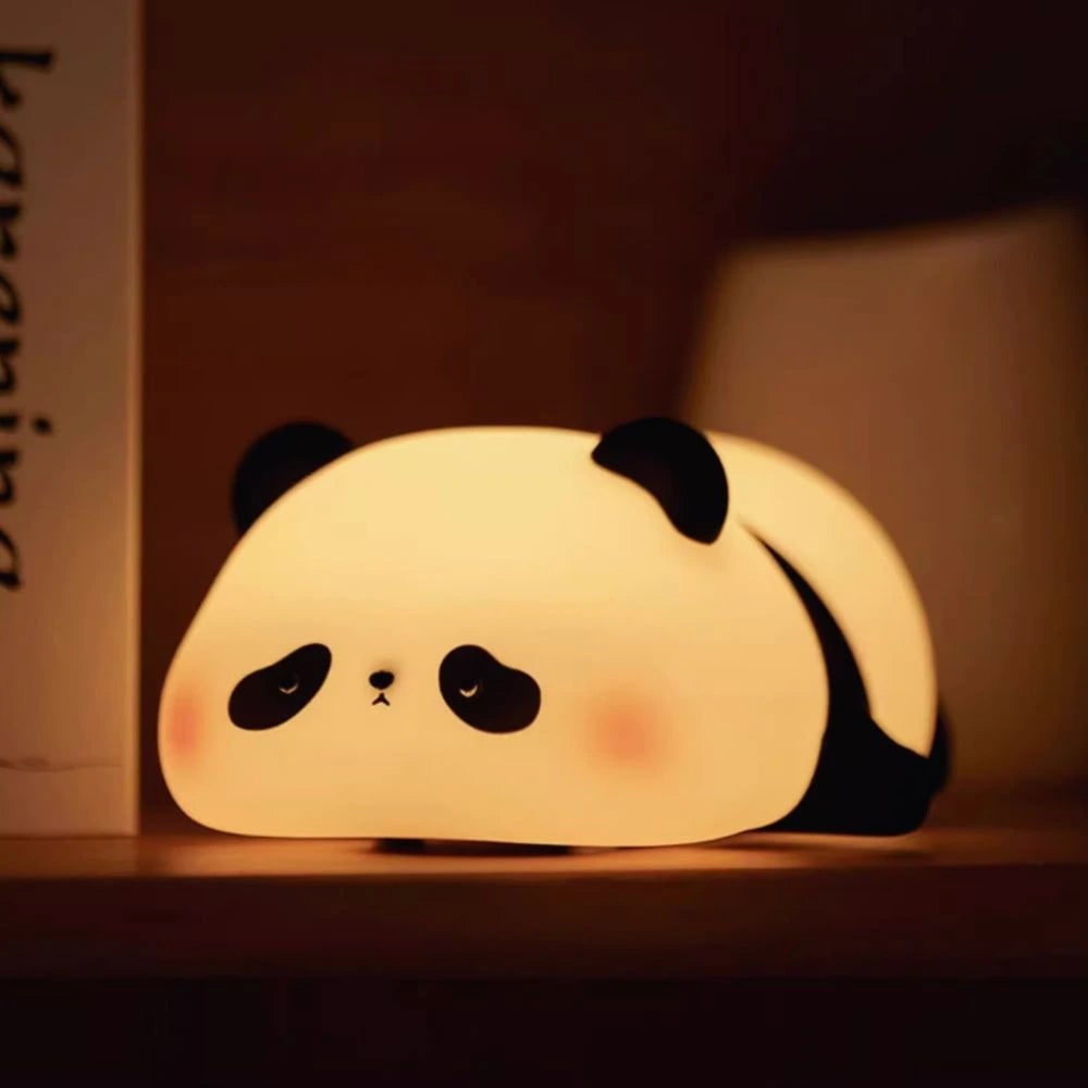 Cute Portable Animal Shape Dimmable Kids Night Light Table Lamp