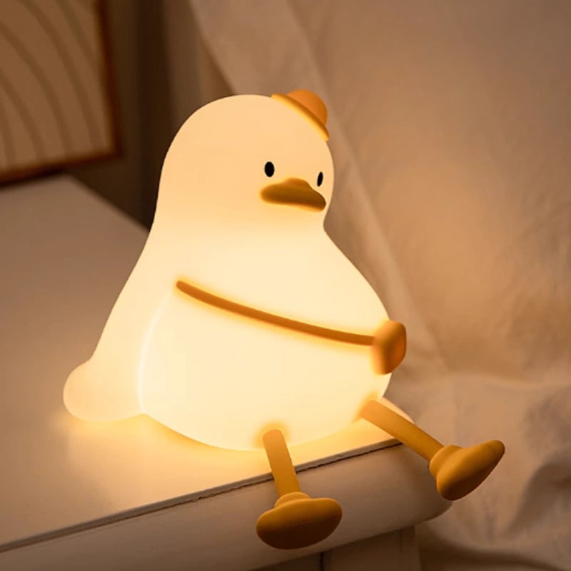 Cute Portable Animal Shape Dimmable Kids Night Light Table Lamp