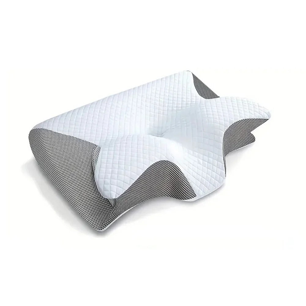 Ergonomic Memory Foam Spinal Alignment Orthopaedic Support Pillow