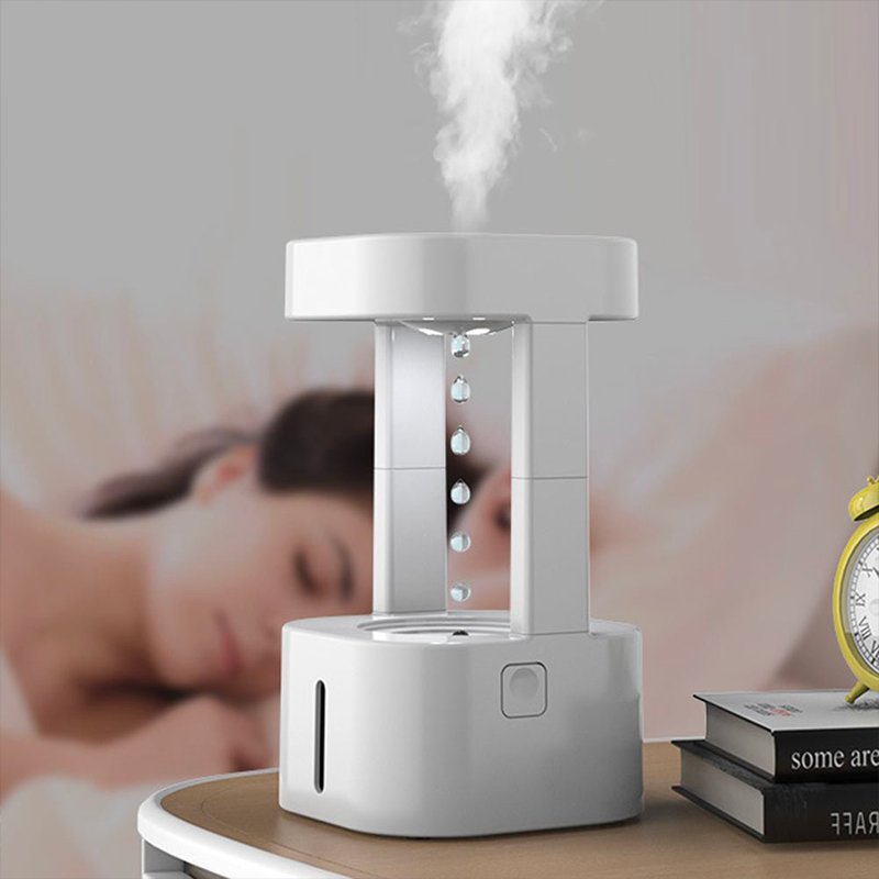 Anti-Gravity Water Droplet Compact Portable Air Humidifier