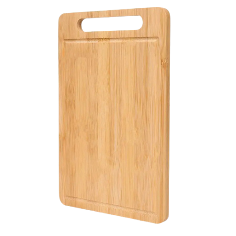Reversible Double-Sided Solid Wood Cutting And Serving Board