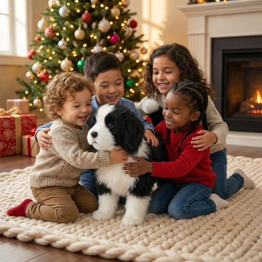 Lifelike Walking Barking Gesture Responsive Interactive Puppy Robot Dog Toy