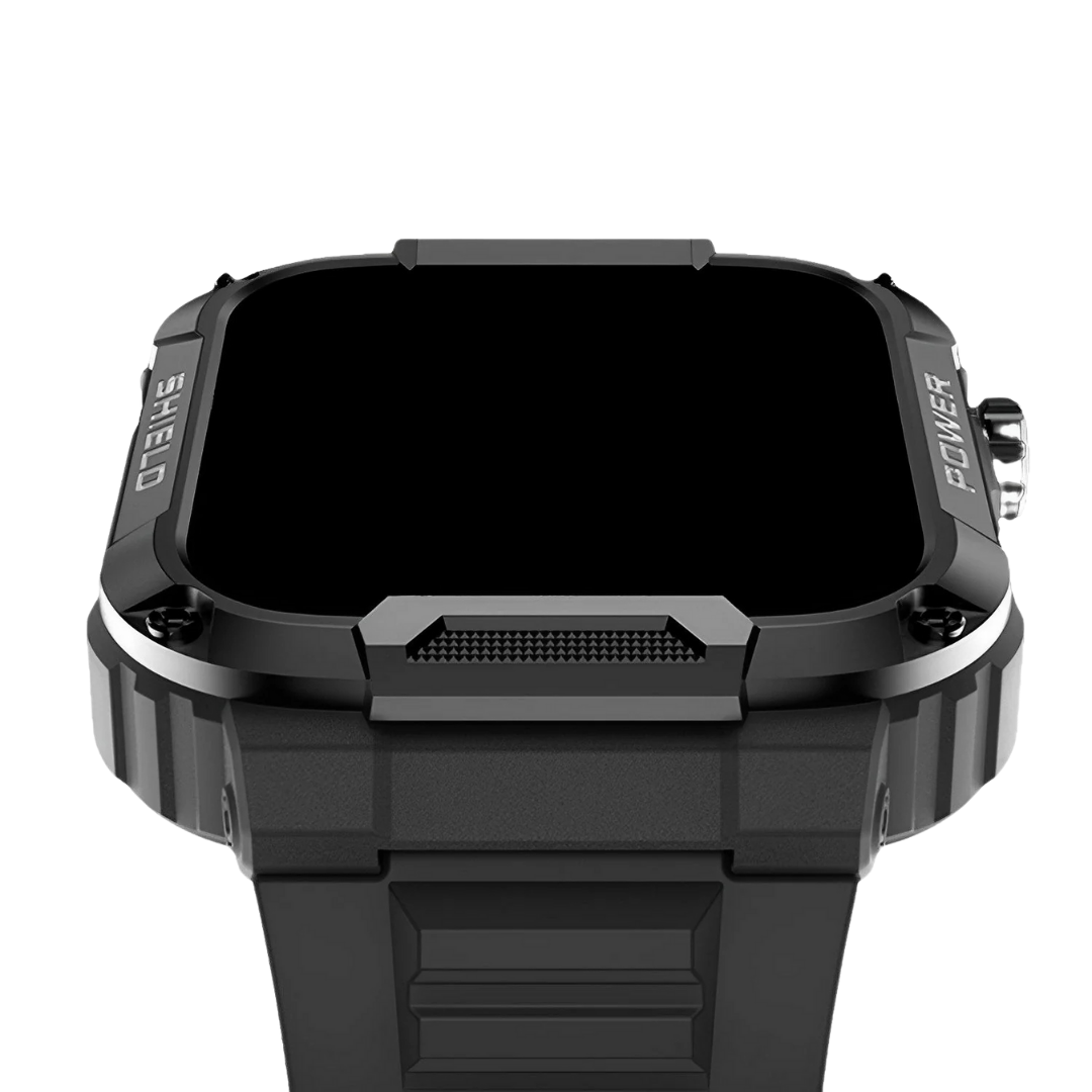 Rugged Shockproof Waterproof Health Monitoring Smartwatch For Men