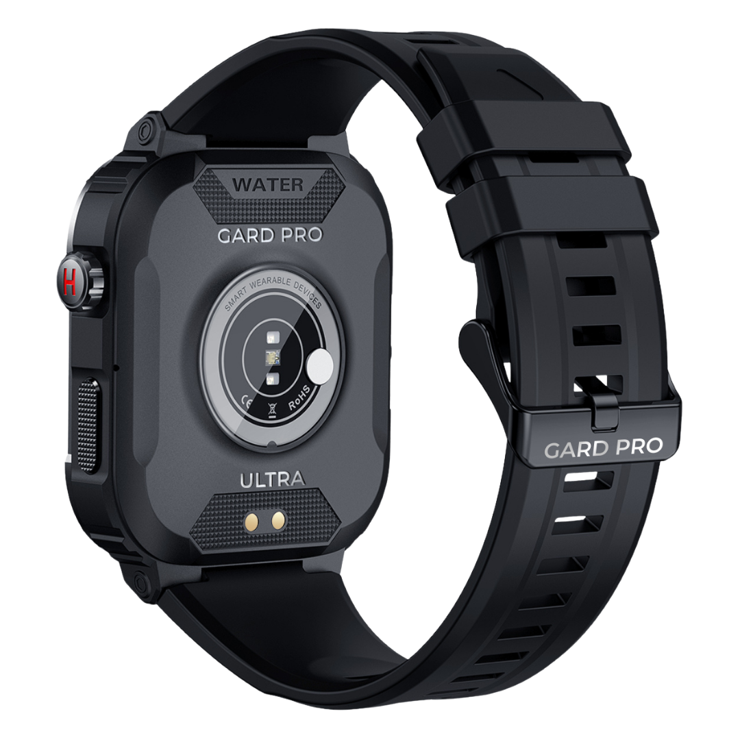 Rugged Shockproof Waterproof Health Monitoring Smartwatch For Men
