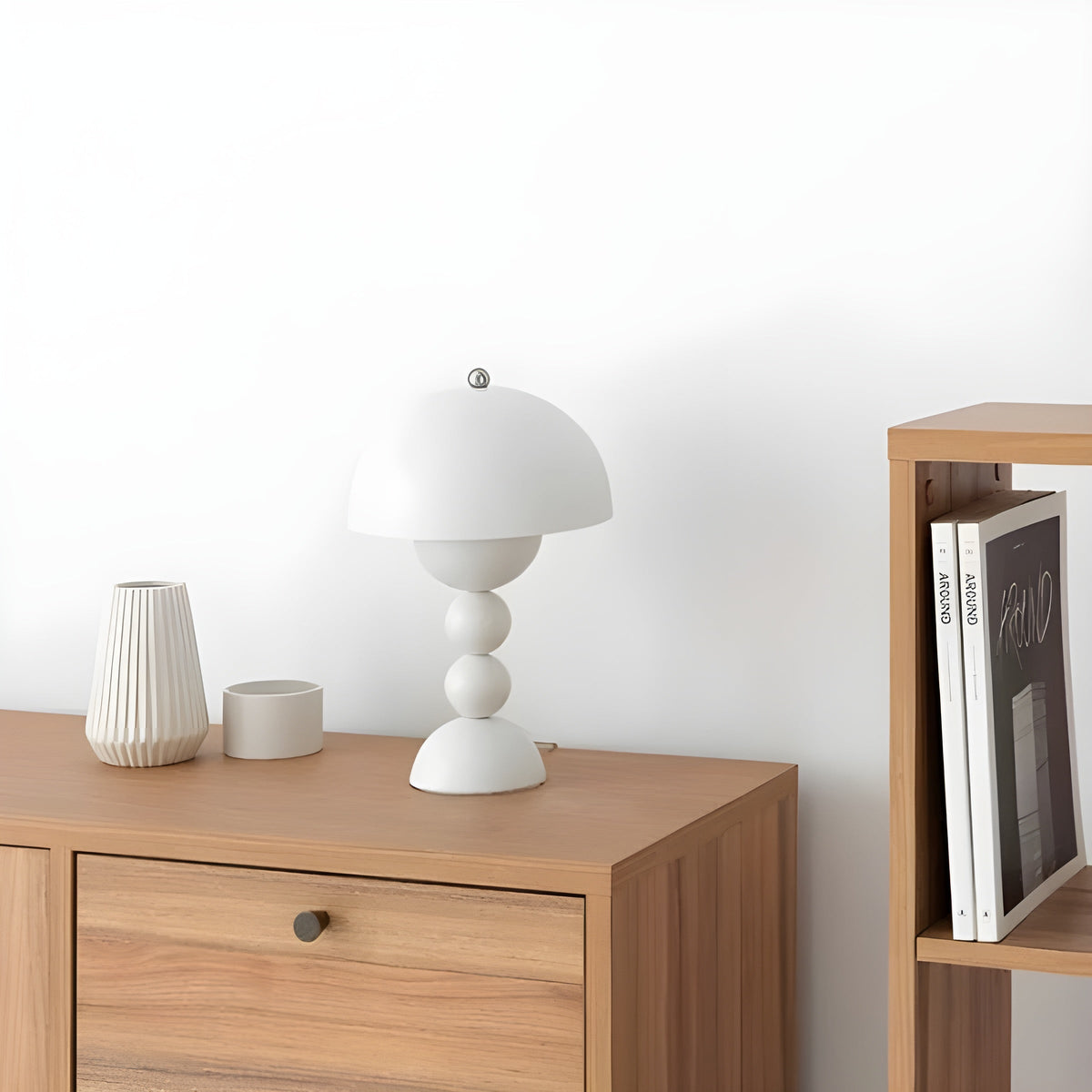 Scandinavian Flower Bud Minimalist Dimmable Bedside Table Lamp