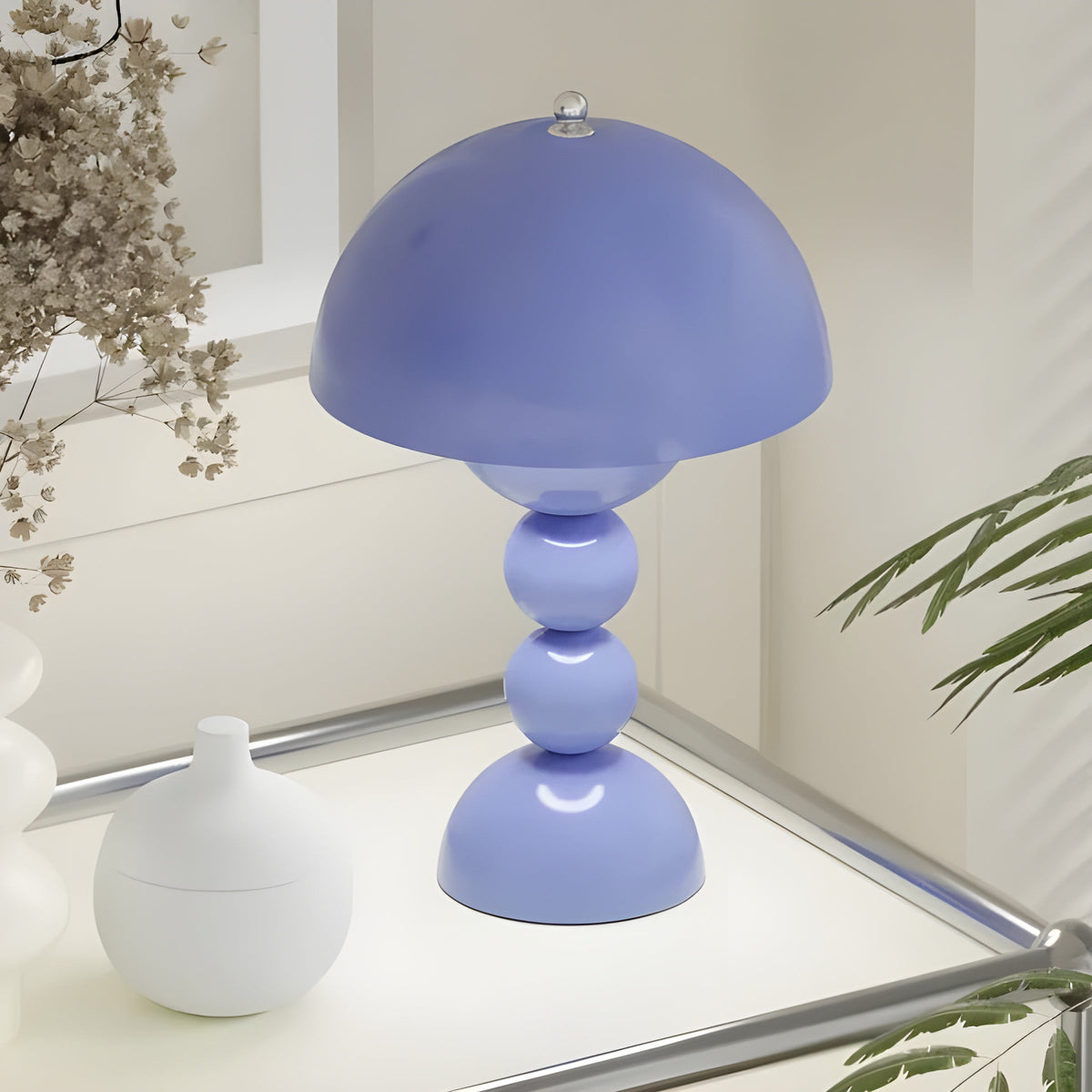 Scandinavian Flower Bud Minimalist Dimmable Bedside Table Lamp