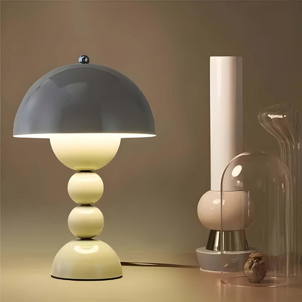 Scandinavian Flower Bud Minimalist Dimmable Bedside Table Lamp