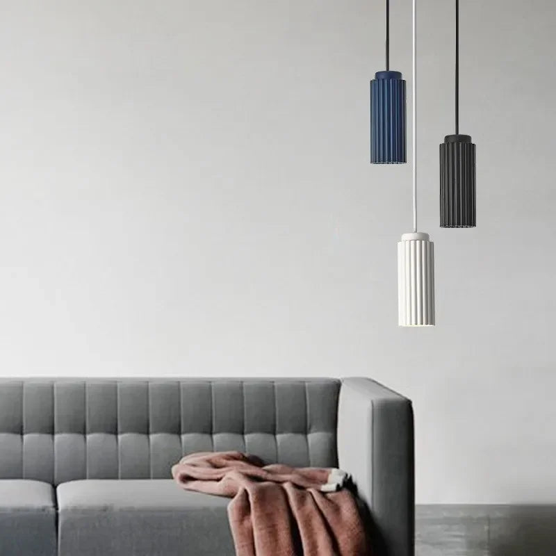 Scandinavian Minimalist Metal Glass Hanging Ceiling Pendant Light