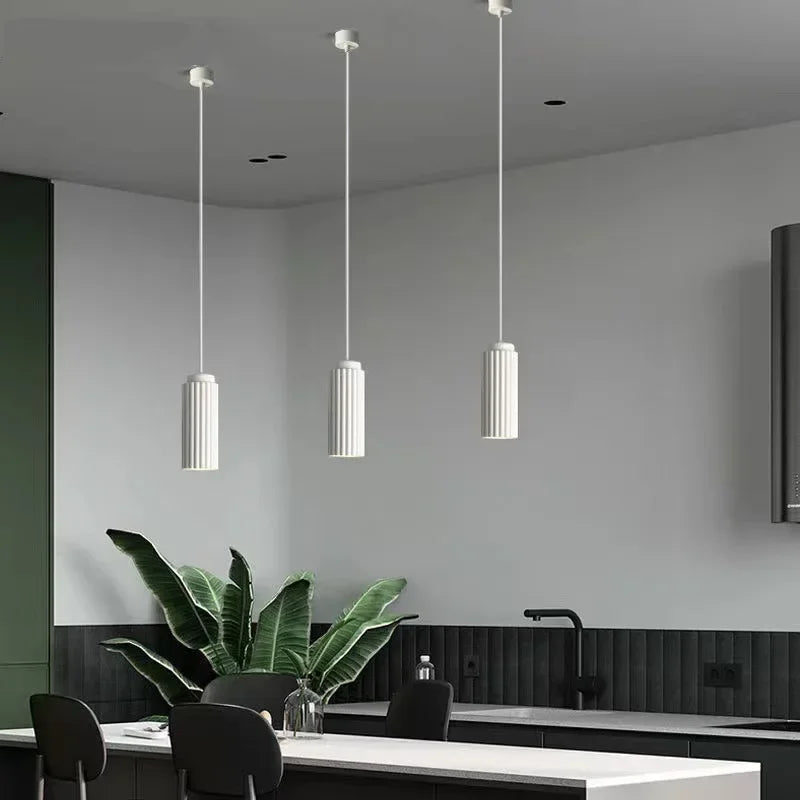 Scandinavian Minimalist Metal Glass Hanging Ceiling Pendant Light