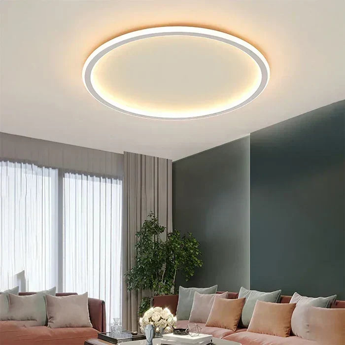Scandinavian Round Metal Glass Sphere Ceiling Light