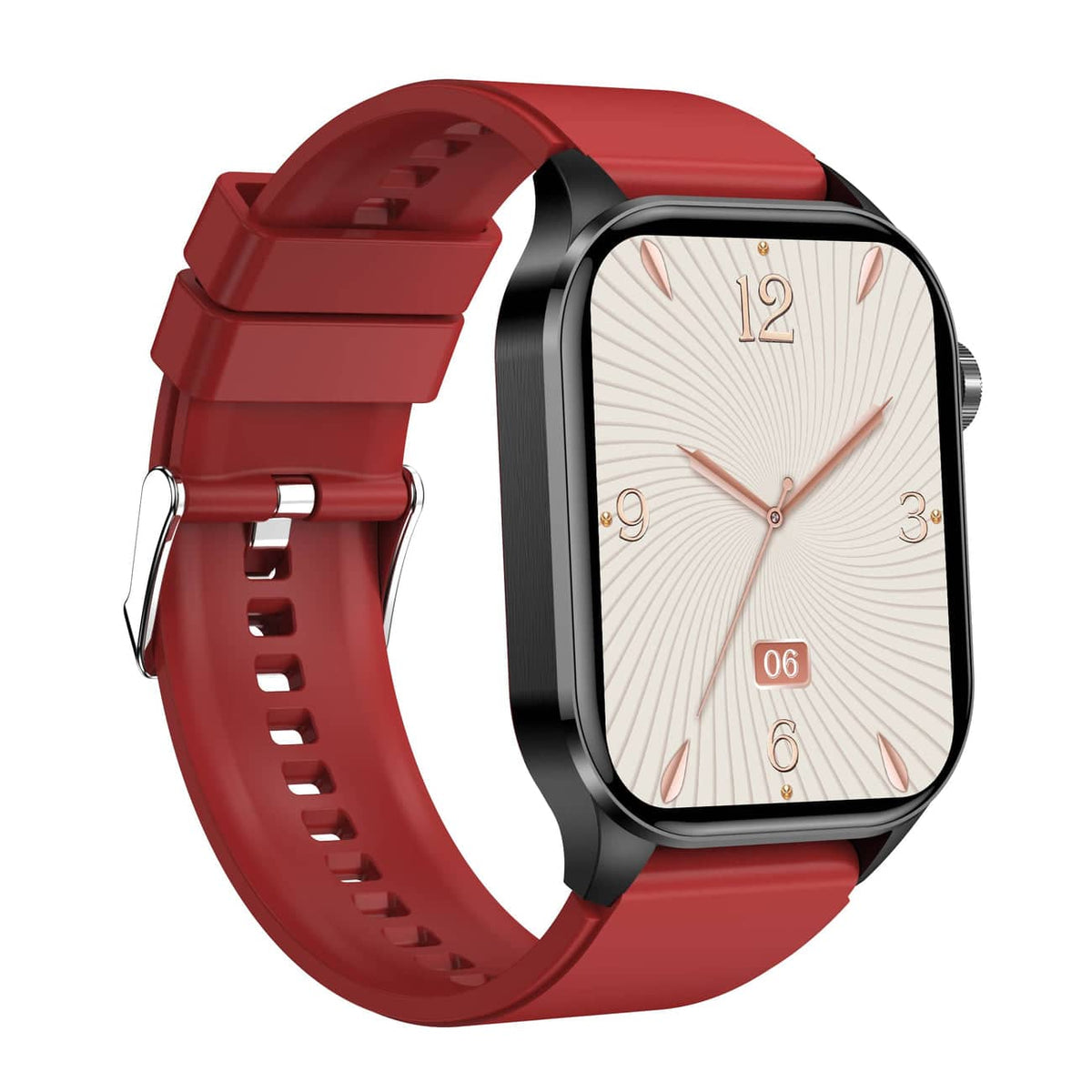 Compact Touchscreen Health Monitoring Smartwatch With ECG Blood Pressure Tracking