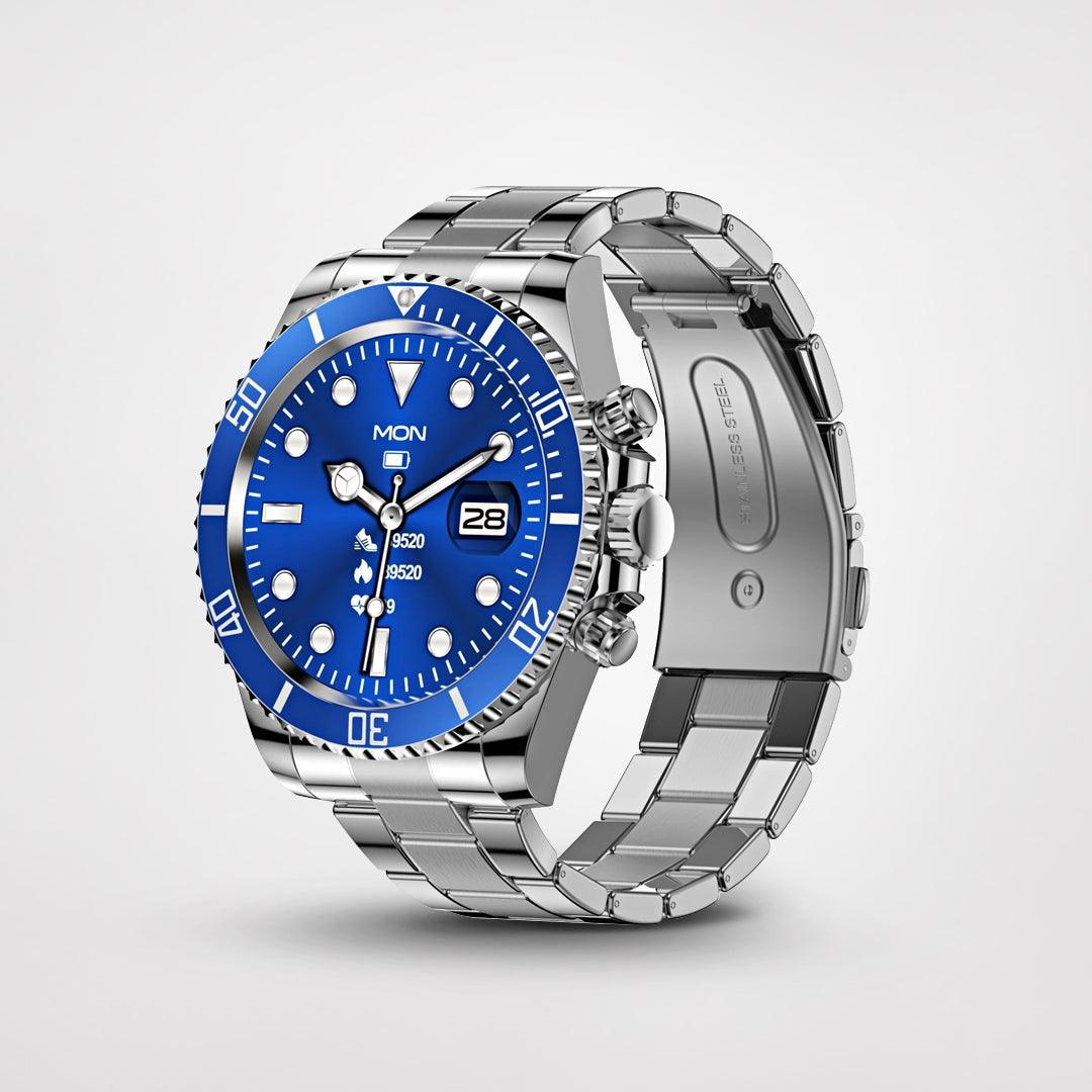 Sleek Bluetooth Health Tracking Heart Rate Monitor Smartwatch