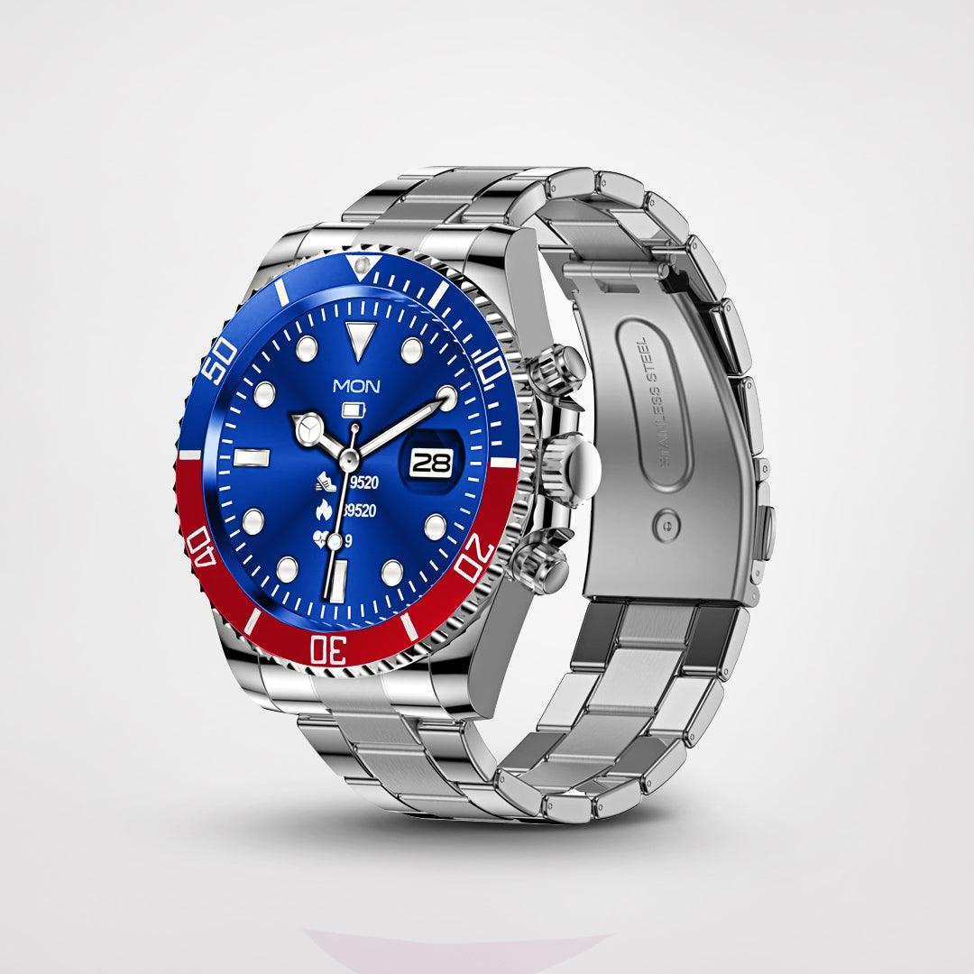 Sleek Bluetooth Health Tracking Heart Rate Monitor Smartwatch